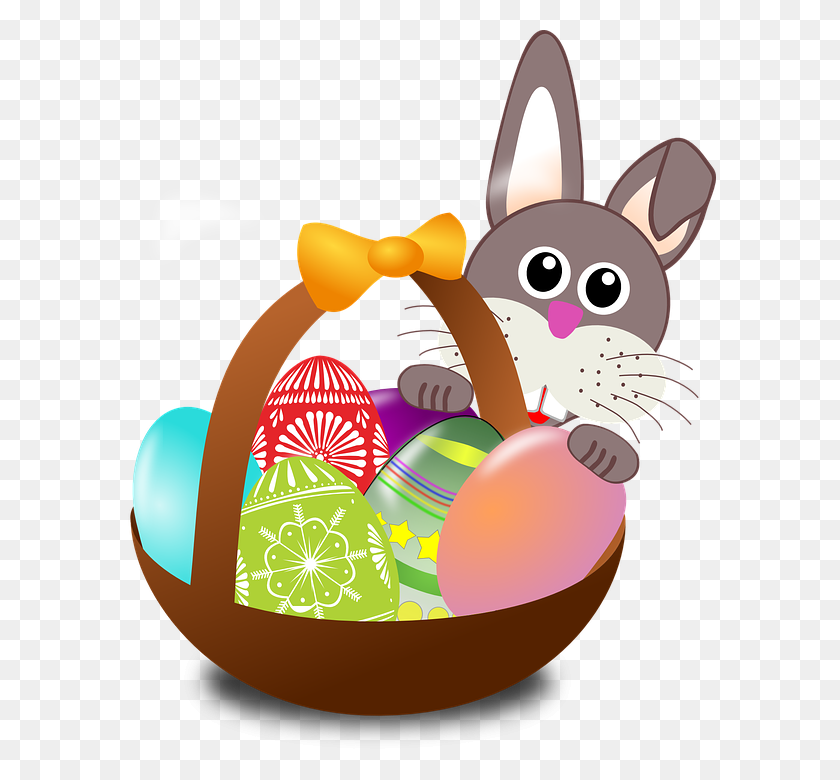 592x720 Bee Clipart Easter - Lds Easter Clipart