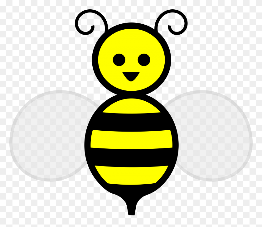 2400x2058 Пчела Клипарт Лицо Детский Сад - Говорящее Лицо Клипарт