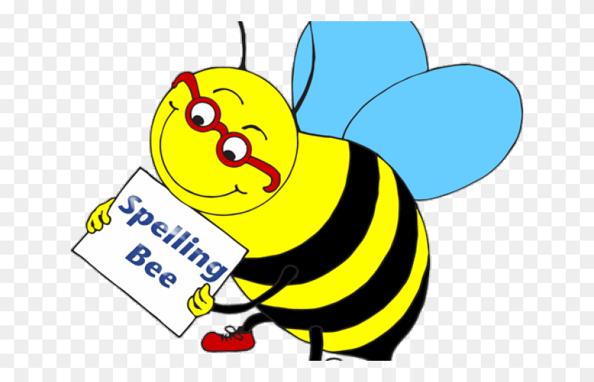 640x480 Bee Clipart Illustration - Spelling Bee Clipart