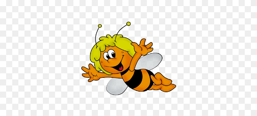 320x320 Пчела Клипарт Майя - Медоносная Пчела Клипарт