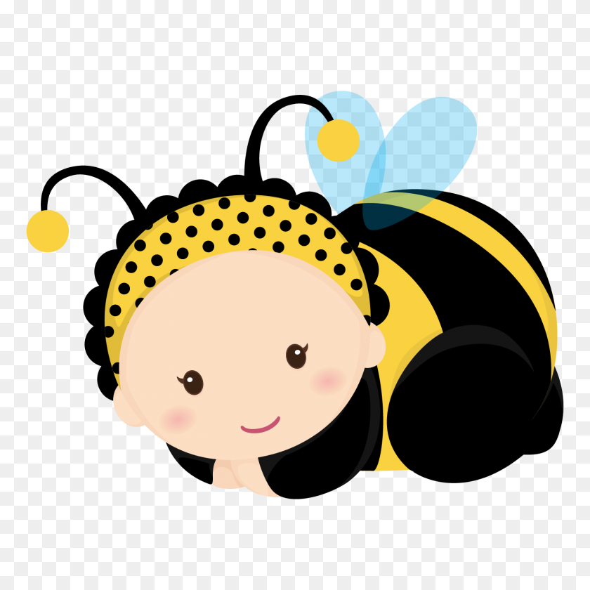1500x1500 Форма Пчелы - Занятая Пчела Клипарт