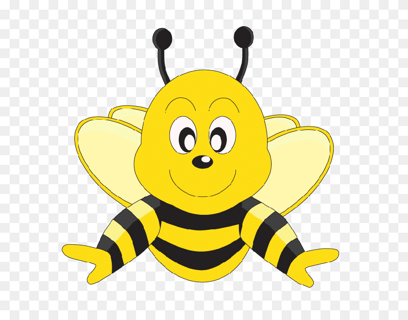 600x600 Клипарт Пчела В Бесплатный Клипарт - Жужжащая Пчела
