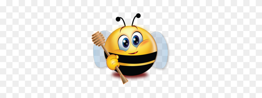 256x256 Bee Costume Emoji - Bee Emoji PNG
