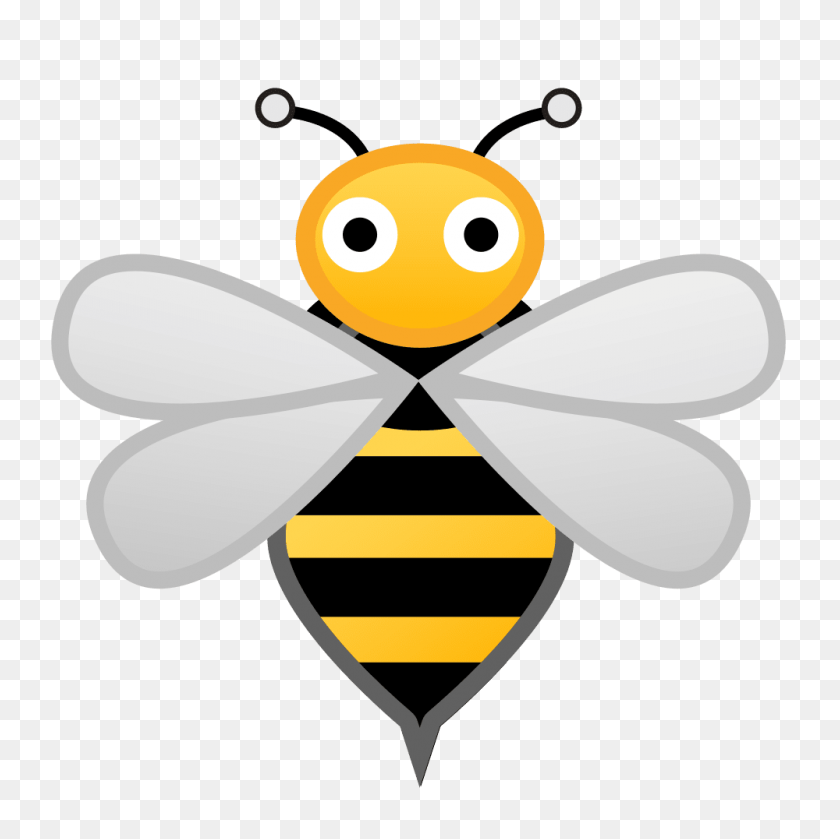 1000x1000 Bee Emoji Transparent Png Image - Bee Emoji PNG