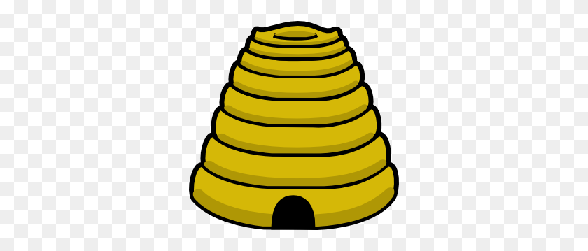 300x299 Bee Hive Clip Art - Free Bee Clipart