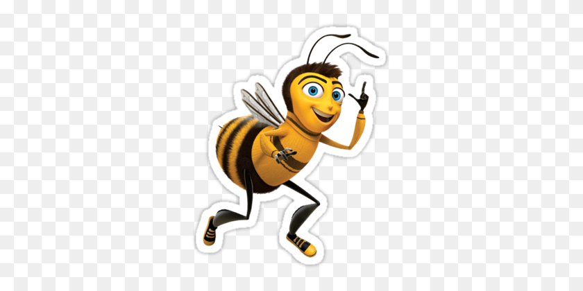 375x360 Bee Movie Stickers Bee - Bee Movie PNG