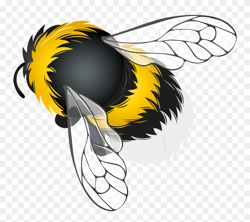 6000x5284 Png Пчела Клипарт