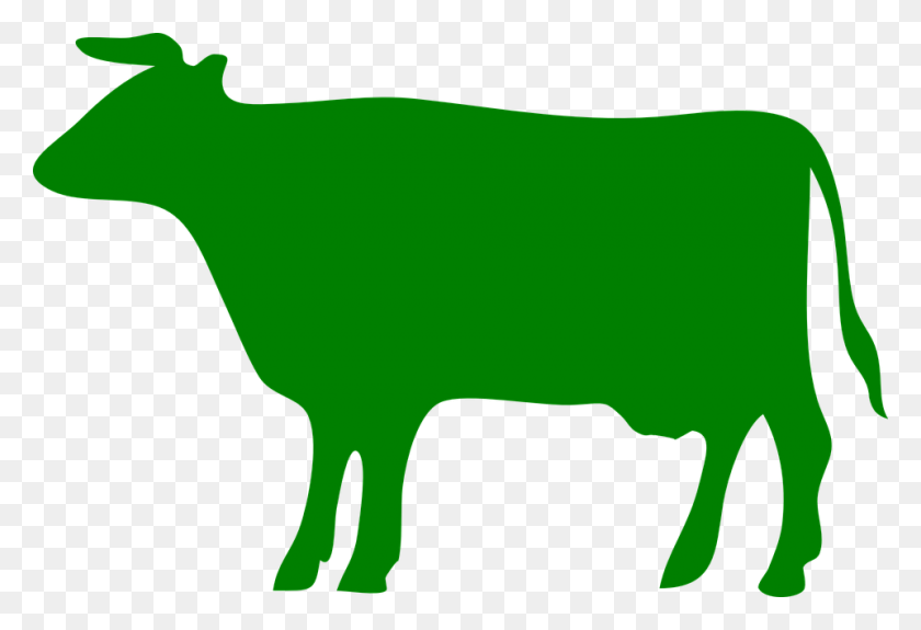 960x634 Beef Cattle Dairy Cattle Silhouette Clip Art - Cow Silhouette Clip Art