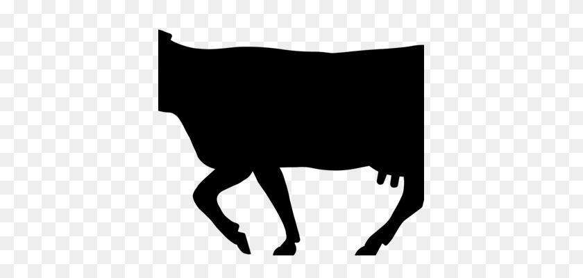 383x340 Beef Cattle Holstein Friesian Cattle Angus Cattle Taurine Cattle - Angus Cow Clipart