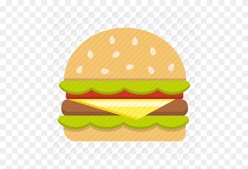 512x512 Beef, Diet, Fast, Food, Hamburger, Meal, Sandwich Icon - Ground Beef PNG