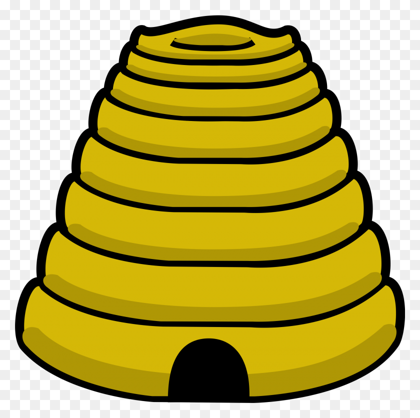 2400x2390 Beehive Bee Hive Clip Art Clipart Image - Angry Bee Clipart