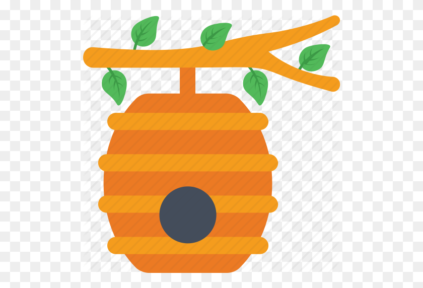512x512 Beehive, Beekeeping, Beeswax, Honey, Honeycomb Icon - Honeycomb PNG