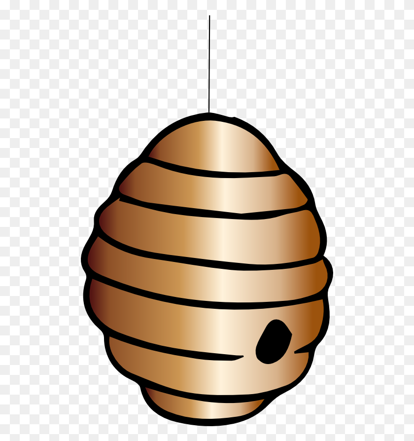 512x834 Beehive Clipart - Beehive PNG