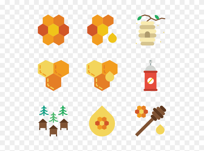 600x564 Beehive Icons - Bee Hive PNG