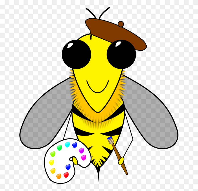 675x750 Beehive Insect Artist - Beehive Clipart Free