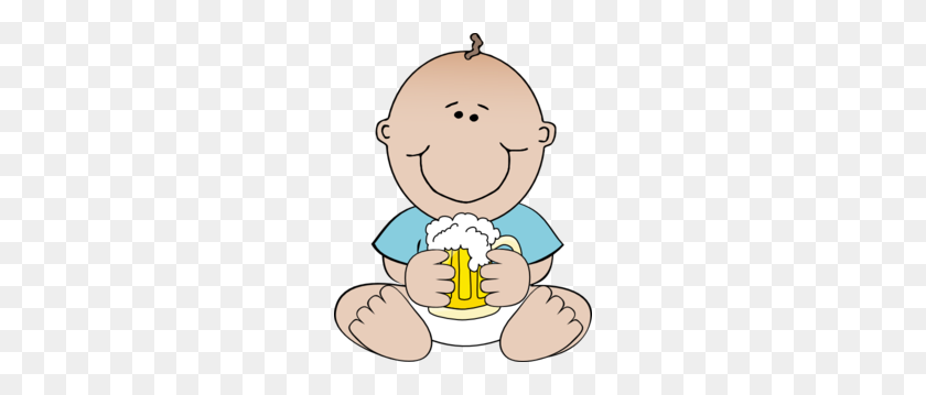 234x299 Пиво Детские Картинки - Новорожденный Клипарт