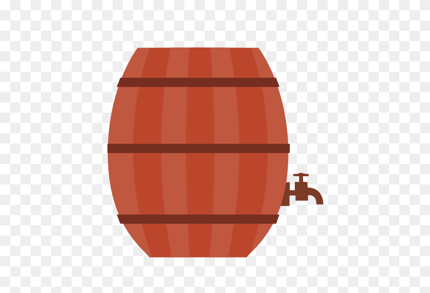 512x512 Beer Barrel Illustration - Barrel PNG
