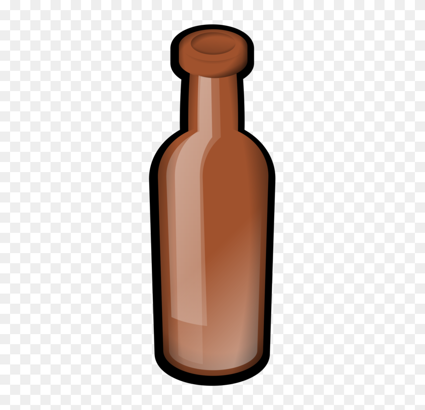 375x750 Beer Bottle Brown Ale - Glass Bottle Clipart
