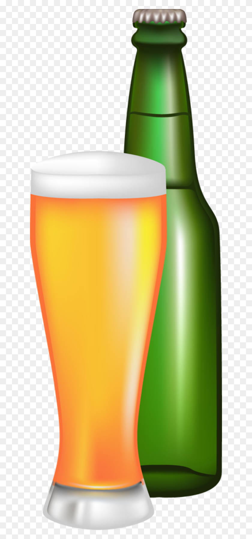 640x1735 Beer Bottle Clipart - Bottle Rocket Clipart