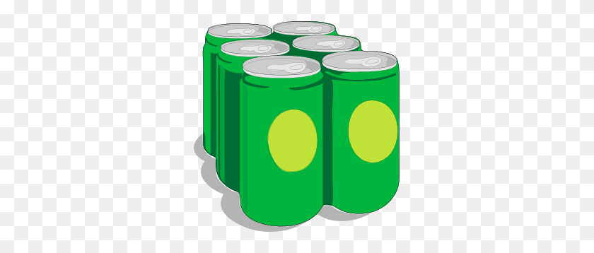 291x298 Beer Cans Clip Art - Beer Can Clipart