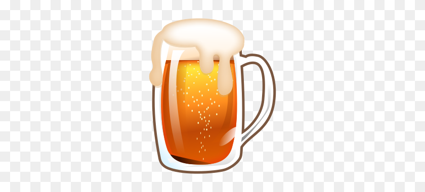 320x320 La Cerveza Emojidex - La Cerveza Emoji Png