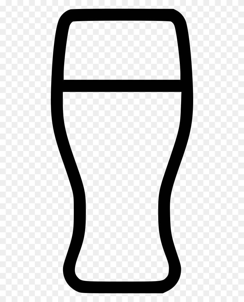490x980 Beer Glass Png Icon Free Download - Pint Glass Clip Art