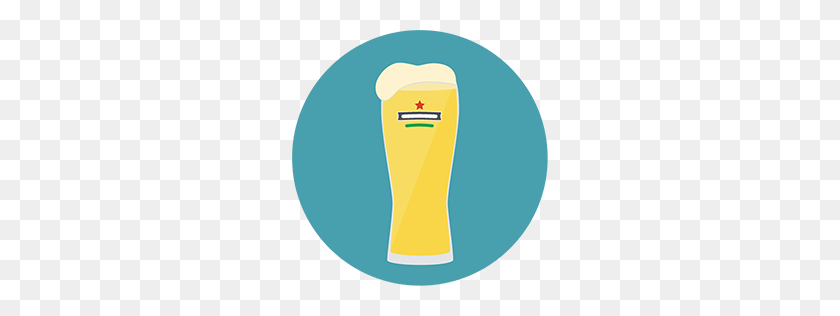256x256 Значок Пиво Скачать Плоские Круглые Иконки Iconspedia - Значок Пиво Png