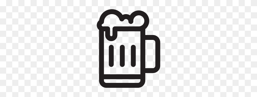 256x256 Beer Icon Outline - Beer Icon PNG