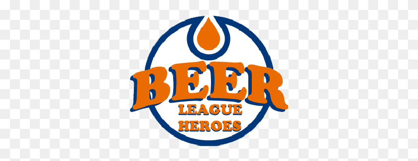 321x265 Beer League Heroes Season Primers Edmonton Oilers - Edmonton Oilers Logo PNG