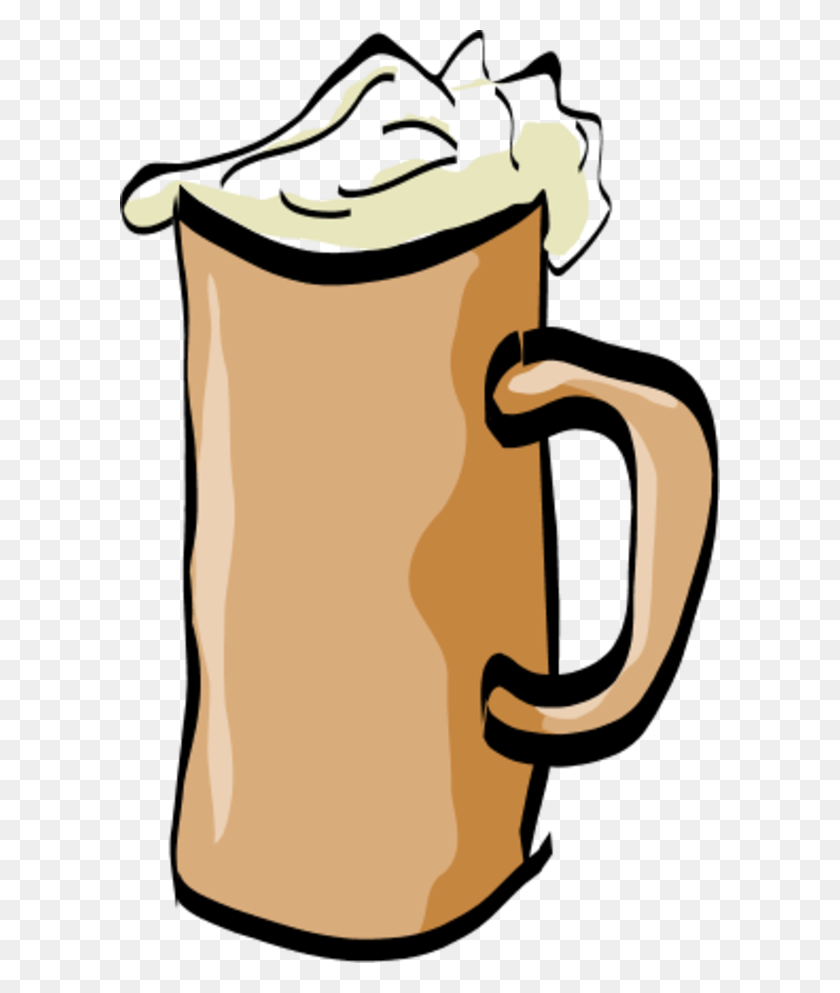 600x933 Beer Mug - Drinking Coffee Clipart