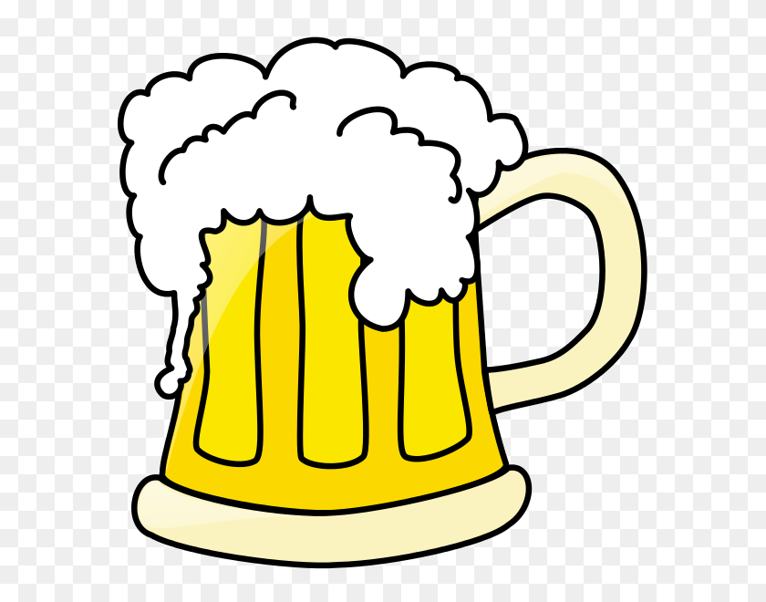 600x600 Beer Mug - Glass Cup Clipart