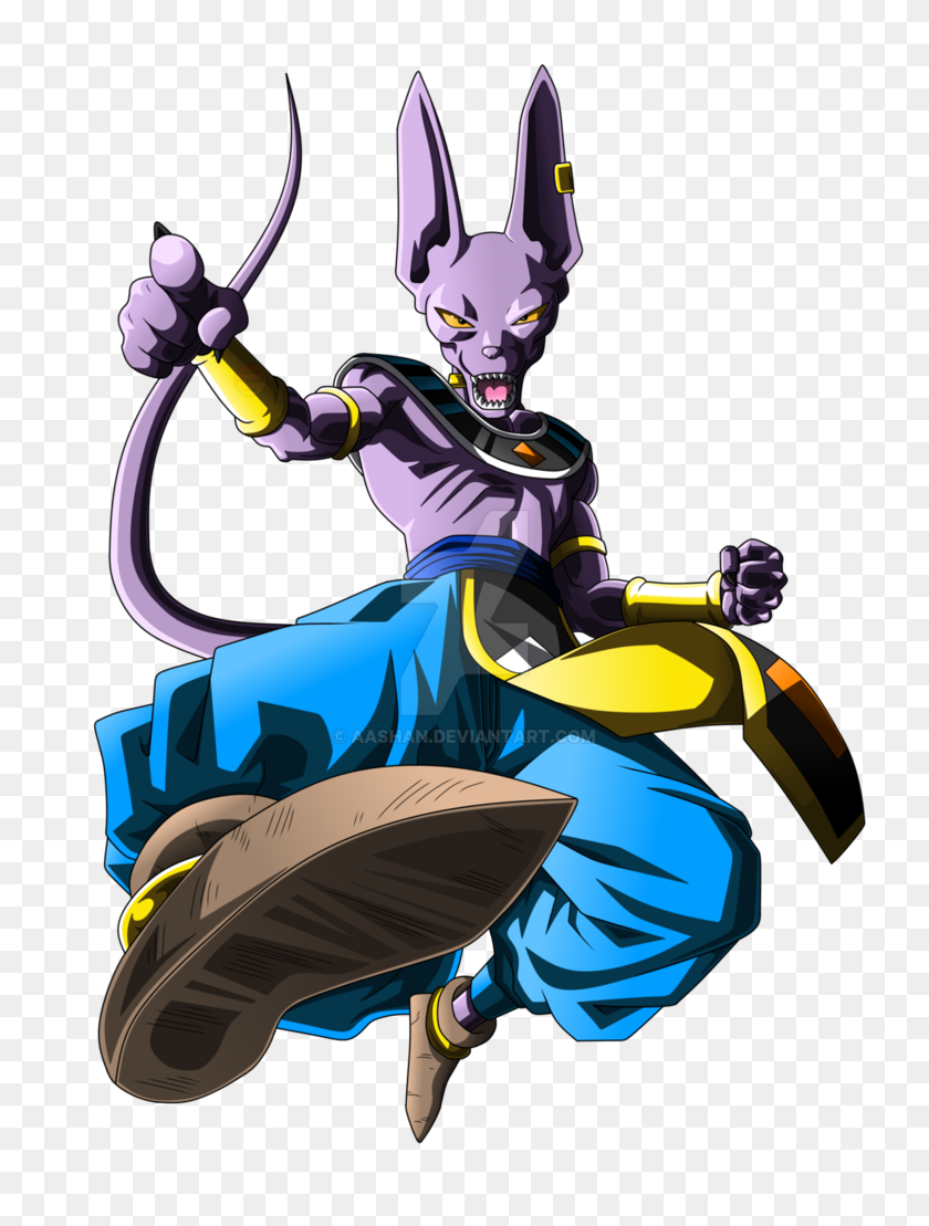 Beerus Flying Fighting Pose Beerus Png Stunning Free Transparent Png Clipart Images Free Download