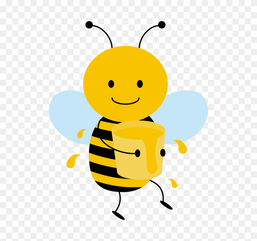 600x727 Пчелы И Драконы - Клипарт Летающая Пчела