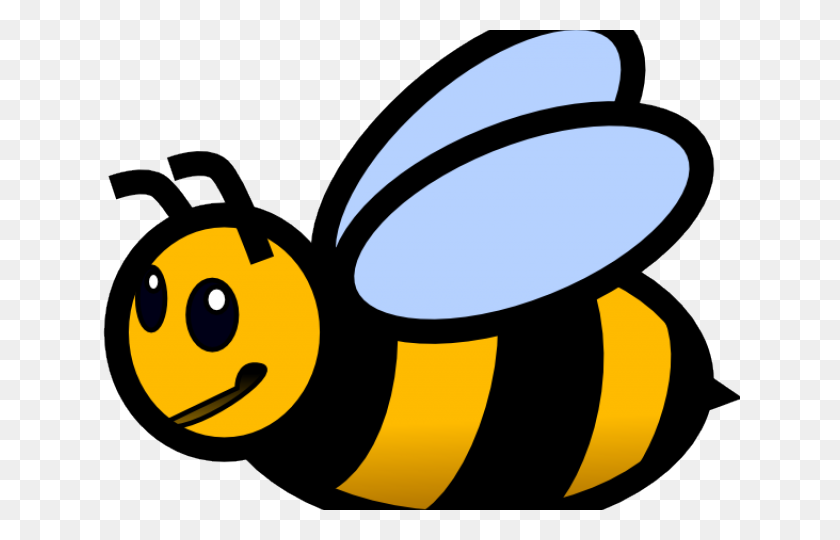 640x480 Пчелы, Бабочка, Клипарт, Пчелы