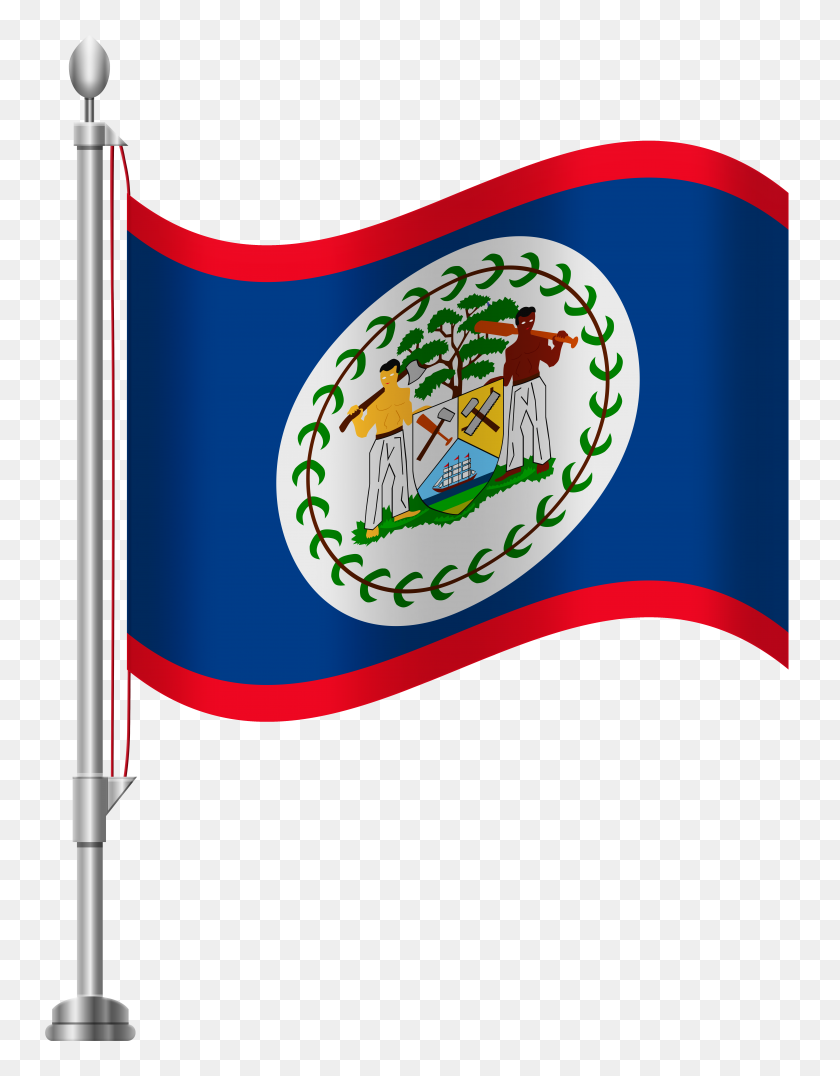 6141x8000 Belize Flag Png Clip Art - Crest Clipart