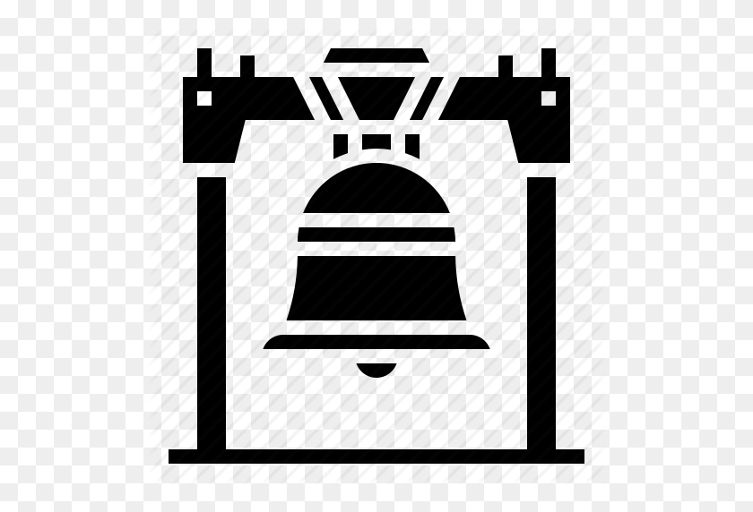 512x512 Bell, Freedom, Independent, Liberty, Tower Icon - Liberty Bell PNG