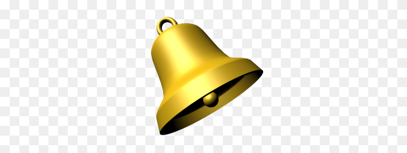 256x256 Bell Gold Transparent Png - Bell PNG