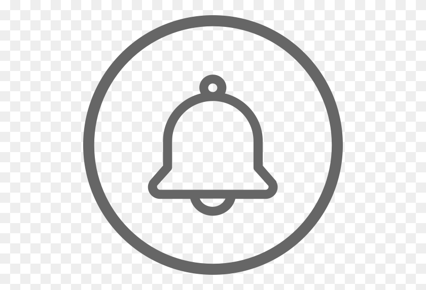 512x512 Bell Icon Png And Vector For Free Download - School Bell Clipart