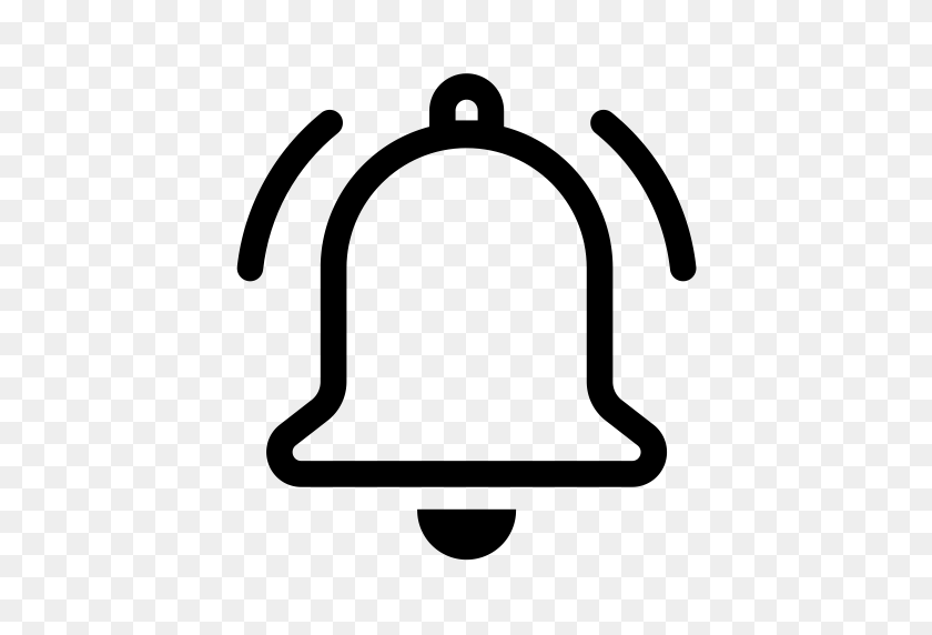 512x512 Bell Icon Png And Vector For Free Download - Bell Icon PNG