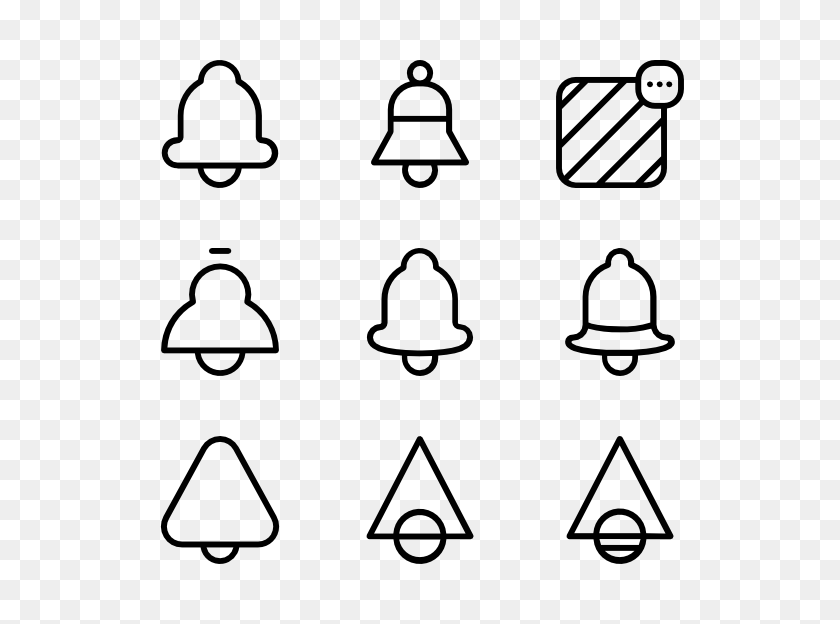 600x564 Bell Icons - Notification Bell PNG