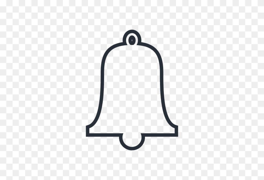 512x512 Bell Stroke Icon - Youtube Bell PNG