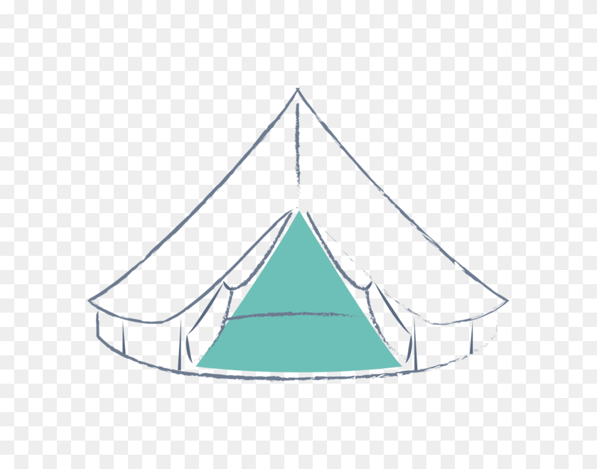 600x600 Bell Tent Boutique - Glamping Clipart