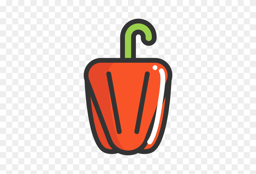512x512 Bellpepper, Pepper, Bell Pepper Icon With Png And Vector Format - Bell Pepper PNG