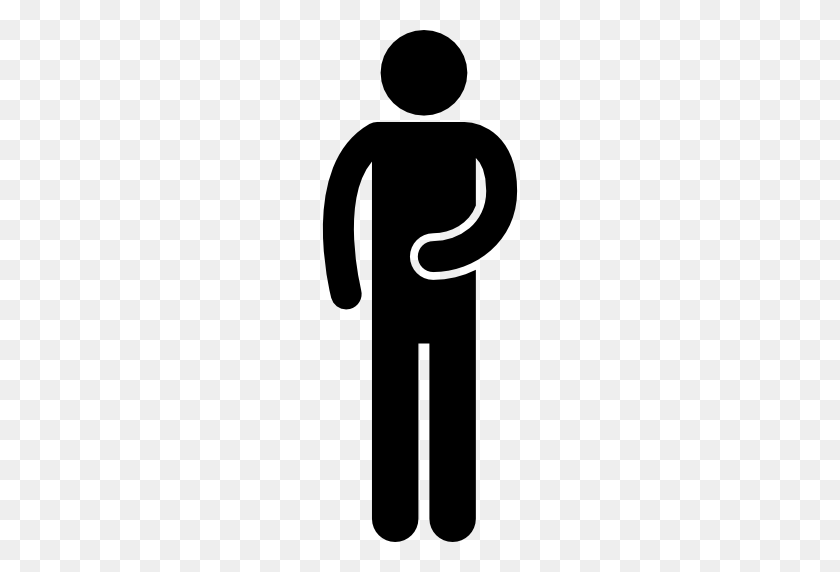 512x512 Belly, Rounded Square, Person, Standing, Black And White, Pregnant - Person Standing PNG