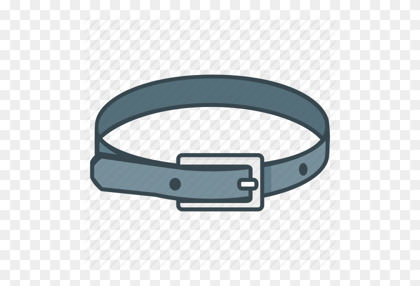 512x512 Belt, Clothes, Waistband Icon - Belt Buckle PNG