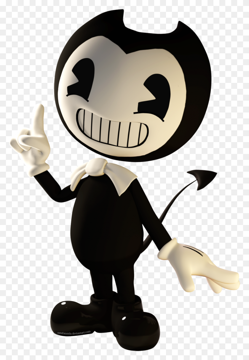 1024x1518 Bendy - Bendy And The Ink Machine PNG