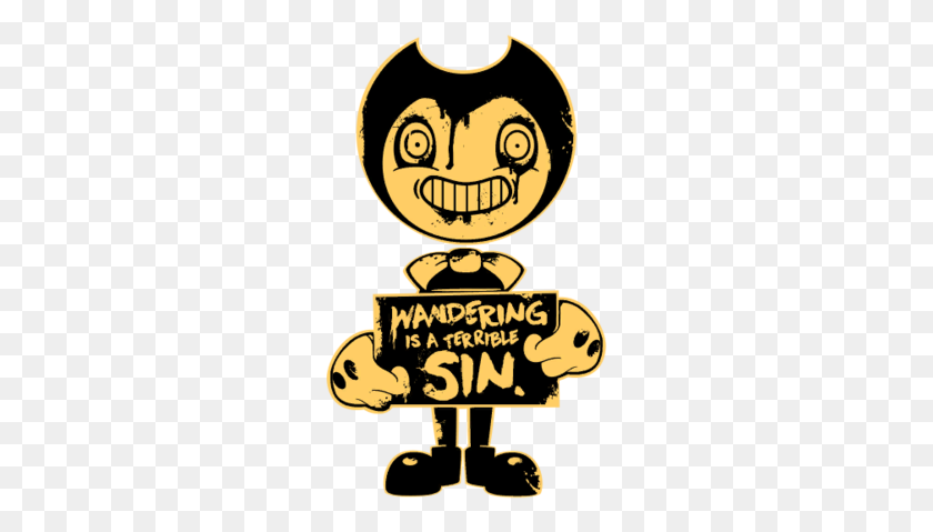 252x419 Bendy And The Ink Machine - Bendy And The Ink Machine PNG