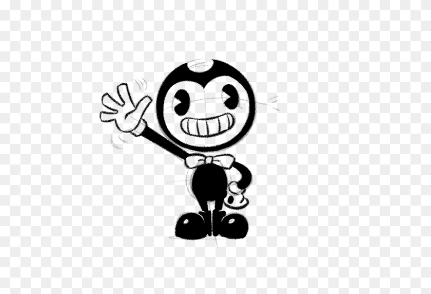512x512 Bendy And The Ink Machine - Bendy PNG