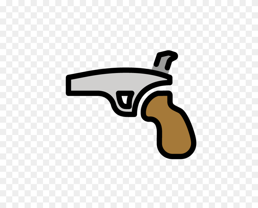 618x618 Benedikt On Twitter We Went For A Pistol As Imo Unicode - Gun Emoji PNG