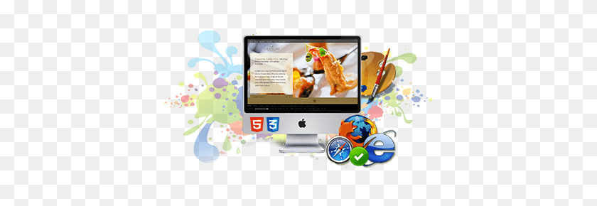 381x230 Benefits Of Custom Developed Websites - Web Design PNG